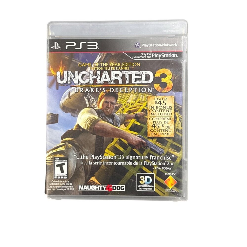 Uncharted 3: Drake's Deception Game Of The Year Ps3